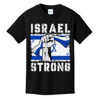 Support Israel I Stand With Israel Pray For Israel Kids T-Shirt