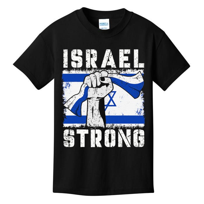 Support Israel I Stand With Israel Pray For Israel Kids T-Shirt