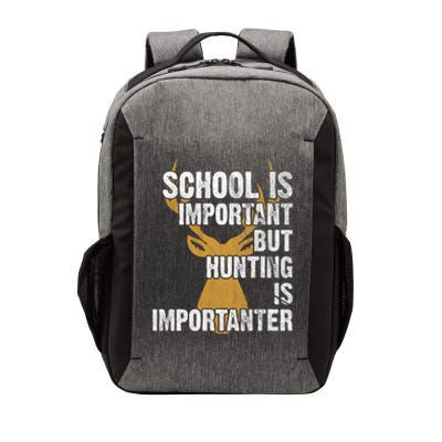 School Is Important But Is Hunting Importanter Deer Vector Backpack