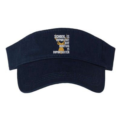School Is Important But Is Hunting Importanter Deer Visor