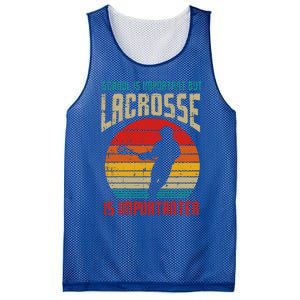 School Is Important Lacrosse Importanter Mesh Reversible Basketball Jersey Tank