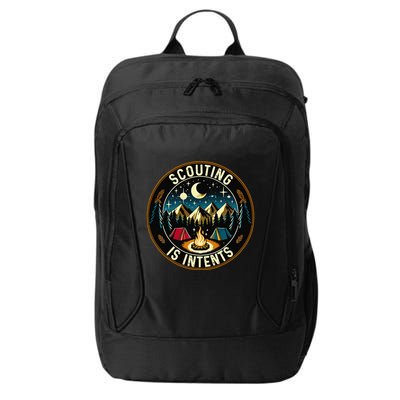 Scouting Is Intents Scout Camper Camping City Backpack