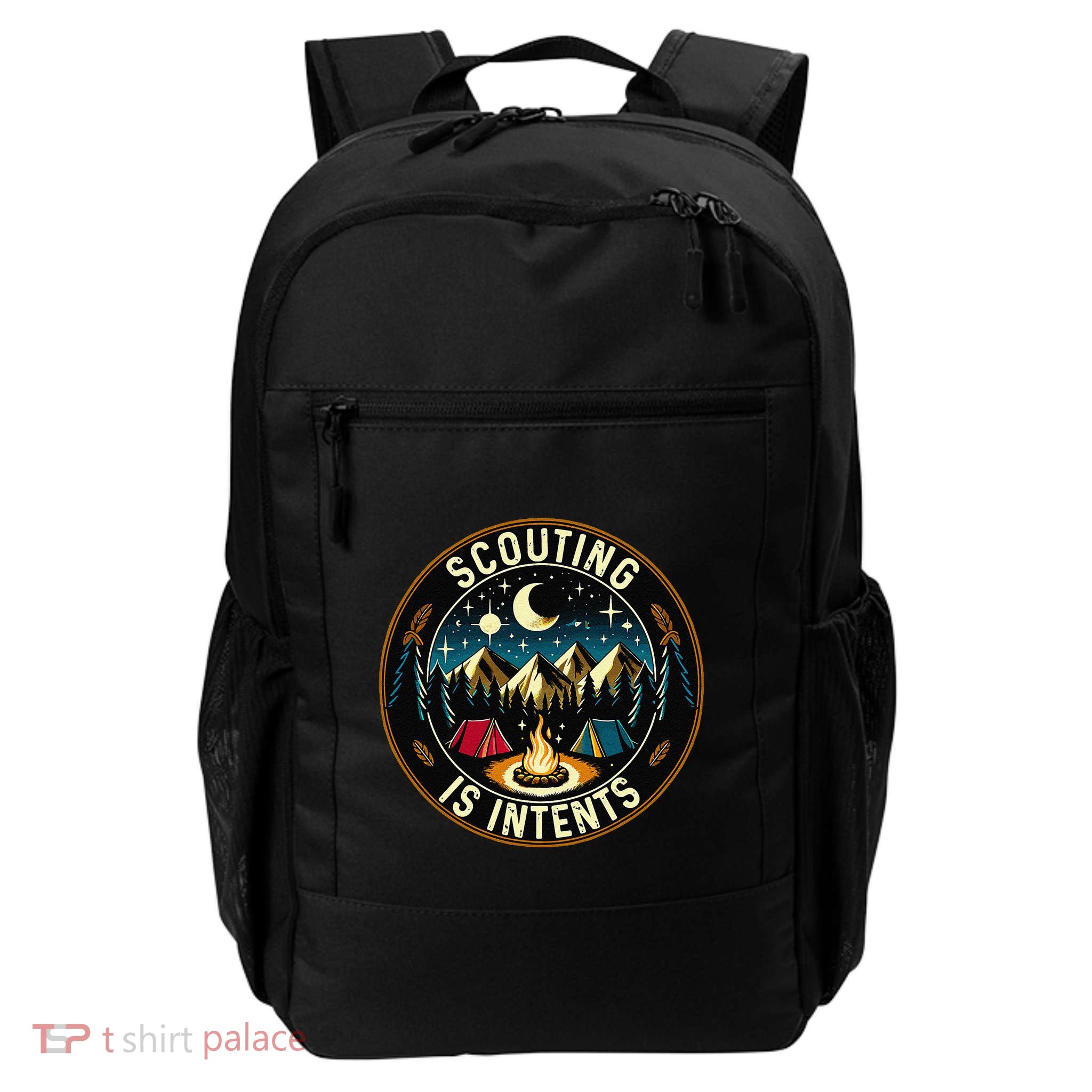 Scouting Is Intents Scout Camper Camping Backpack