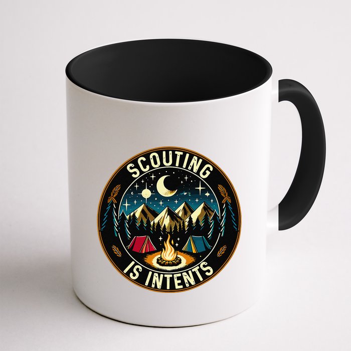 Scouting Is Intents Scout Camper Camping Mug