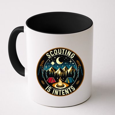 Scouting Is Intents Scout Camper Camping Mug