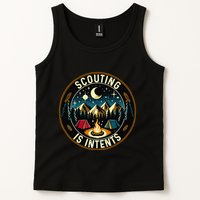 Scouting Is Intents Scout Camper Camping Tank Top