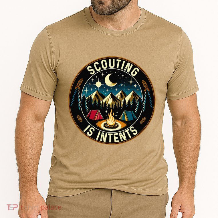 Scouting Is Intents Scout Camper Camping Performance Shirt