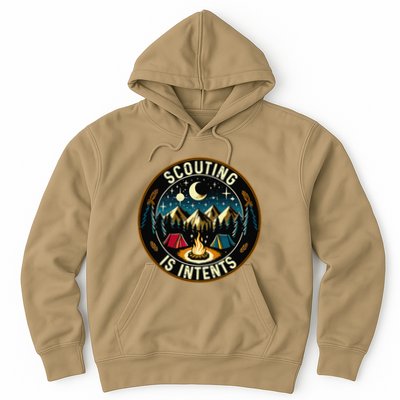 Scouting Is Intents Scout Camper Camping Hoodie