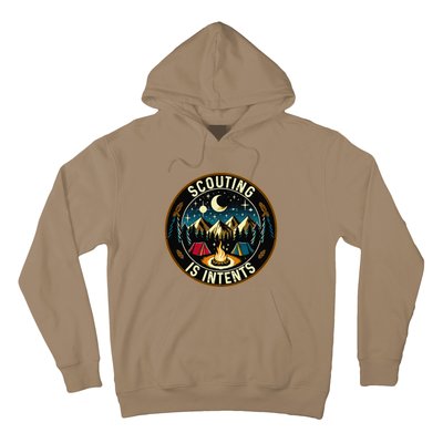 Scouting Is Intents Scout Camper Camping Hoodie