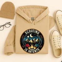 Scouting Is Intents Scout Camper Camping Hoodie