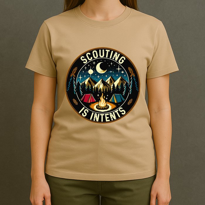 Scouting Is Intents Scout Camper Camping T-Shirt