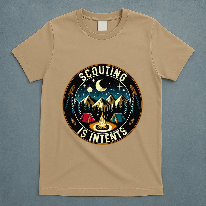 Scouting Is Intents Scout Camper Camping T-Shirt