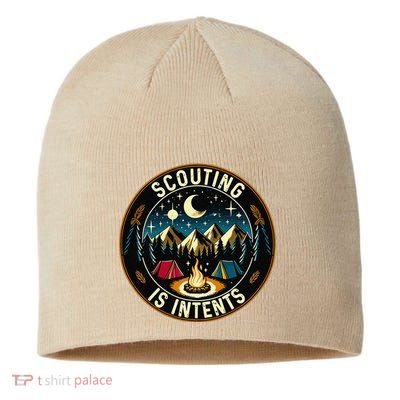 Scouting Is Intents Scout Camper Camping Sustainable Beanie