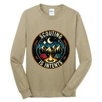 Scouting Is Intents Scout Camper Camping Tall Long Sleeve T-Shirt