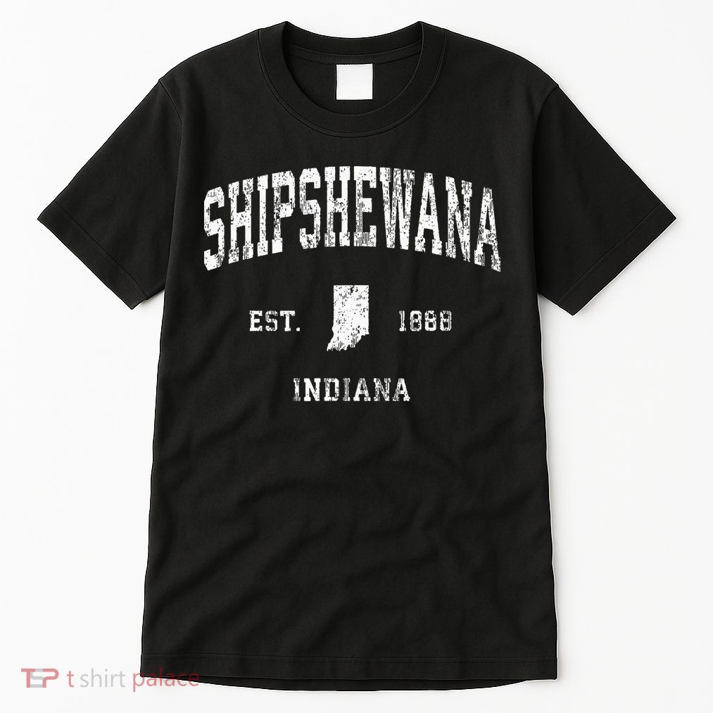 Shipshewana Indiana IN Vintage Athletic Sports Design Tall T-Shirt