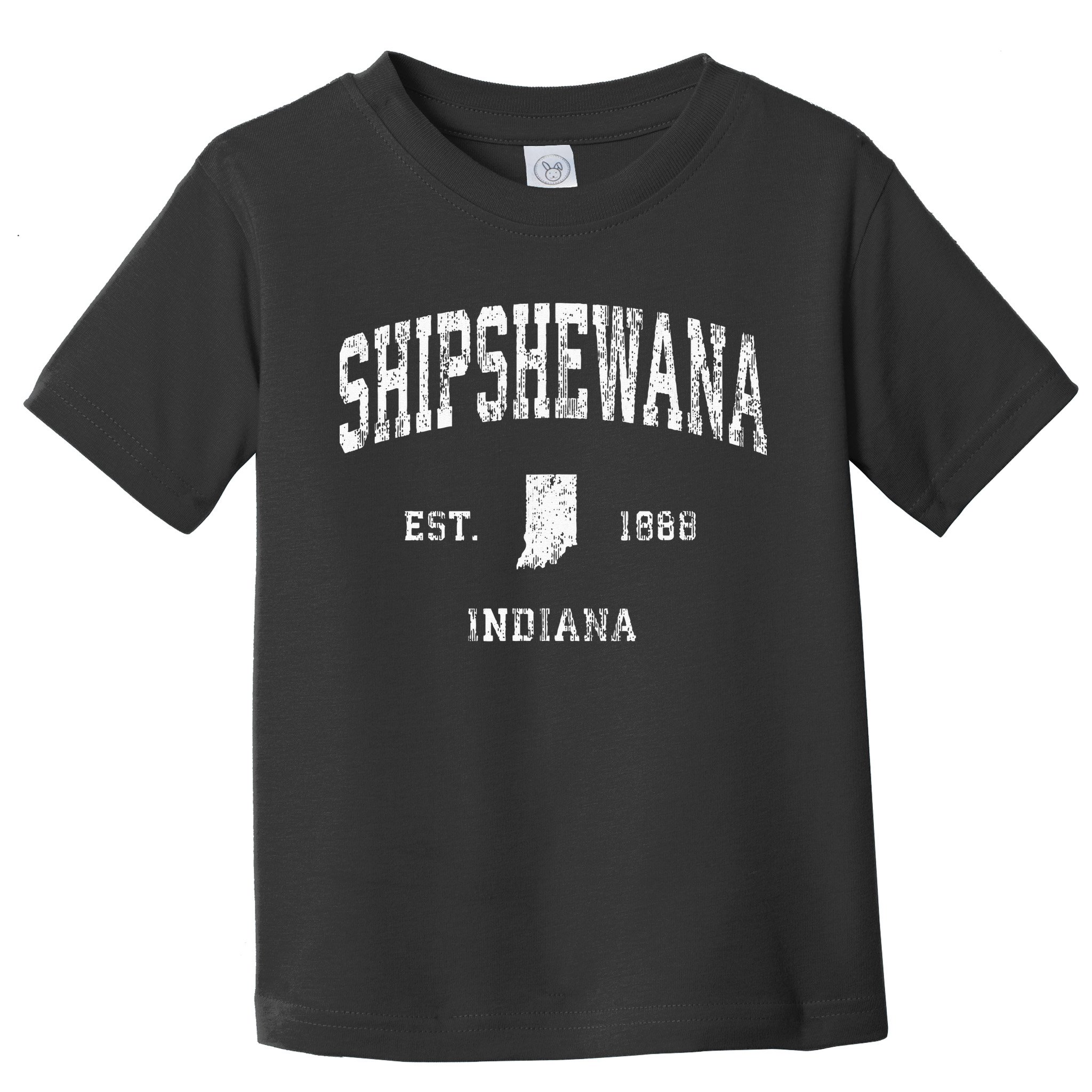 Shipshewana Indiana IN Vintage Athletic Sports Design Toddler T-Shirt