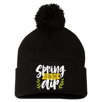 Spring Is In The Air Cute Season Pom Pom 12in Knit Beanie
