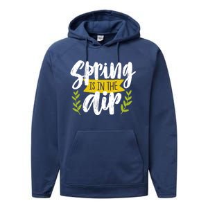 Spring Is In The Air Cute Season Performance Fleece Hoodie