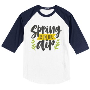 Spring Is In The Air Cute Season Baseball Sleeve Shirt