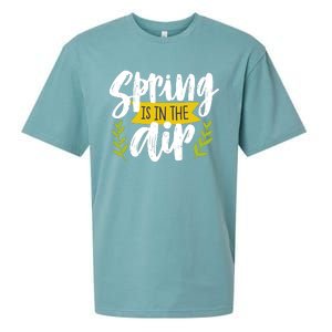 Spring Is In The Air Cute Season Sueded Cloud Jersey T-Shirt