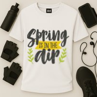 Spring Is In The Air Cute Season Performance Shirt