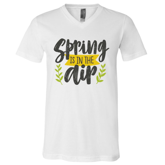 Spring Is In The Air Cute Season V-Neck T-Shirt