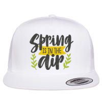 Spring Is In The Air Cute Season Flat Bill Trucker Hat