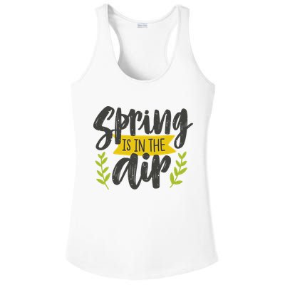 Spring Is In The Air Cute Season Ladies PosiCharge Competitor Racerback Tank