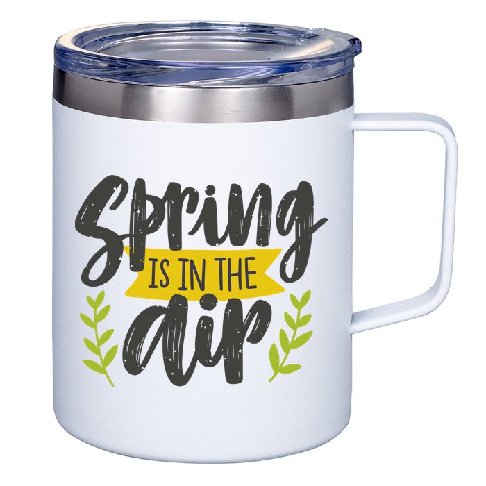 Spring Is In The Air Cute Season 12oz Stainless Steel Coffee Mug