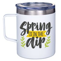 Spring Is In The Air Cute Season 12oz Stainless Steel Coffee Mug