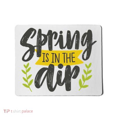 Spring Is In The Air Cute Season Mousepad