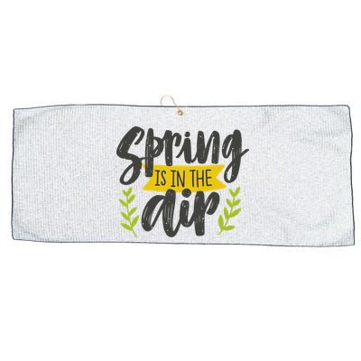 Spring Is In The Air Cute Season Large Microfiber Waffle Golf Towel
