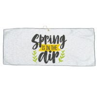 Spring Is In The Air Cute Season Large Microfiber Waffle Golf Towel