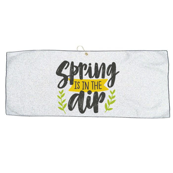 Spring Is In The Air Cute Season Large Microfiber Waffle Golf Towel