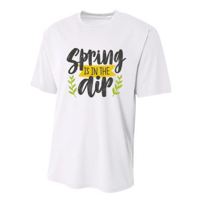 Spring Is In The Air Cute Season Youth Performance Sprint T-Shirt