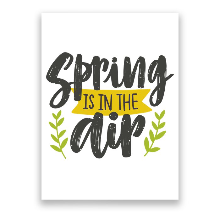 Spring Is In The Air Cute Season Poster