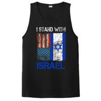 Support Israel I Stand With Israel Usa American Israeli Flag PosiCharge Competitor Tank