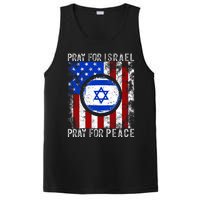 Support Israel I Stand With Israel Pray For Israel America Flag PosiCharge Competitor Tank