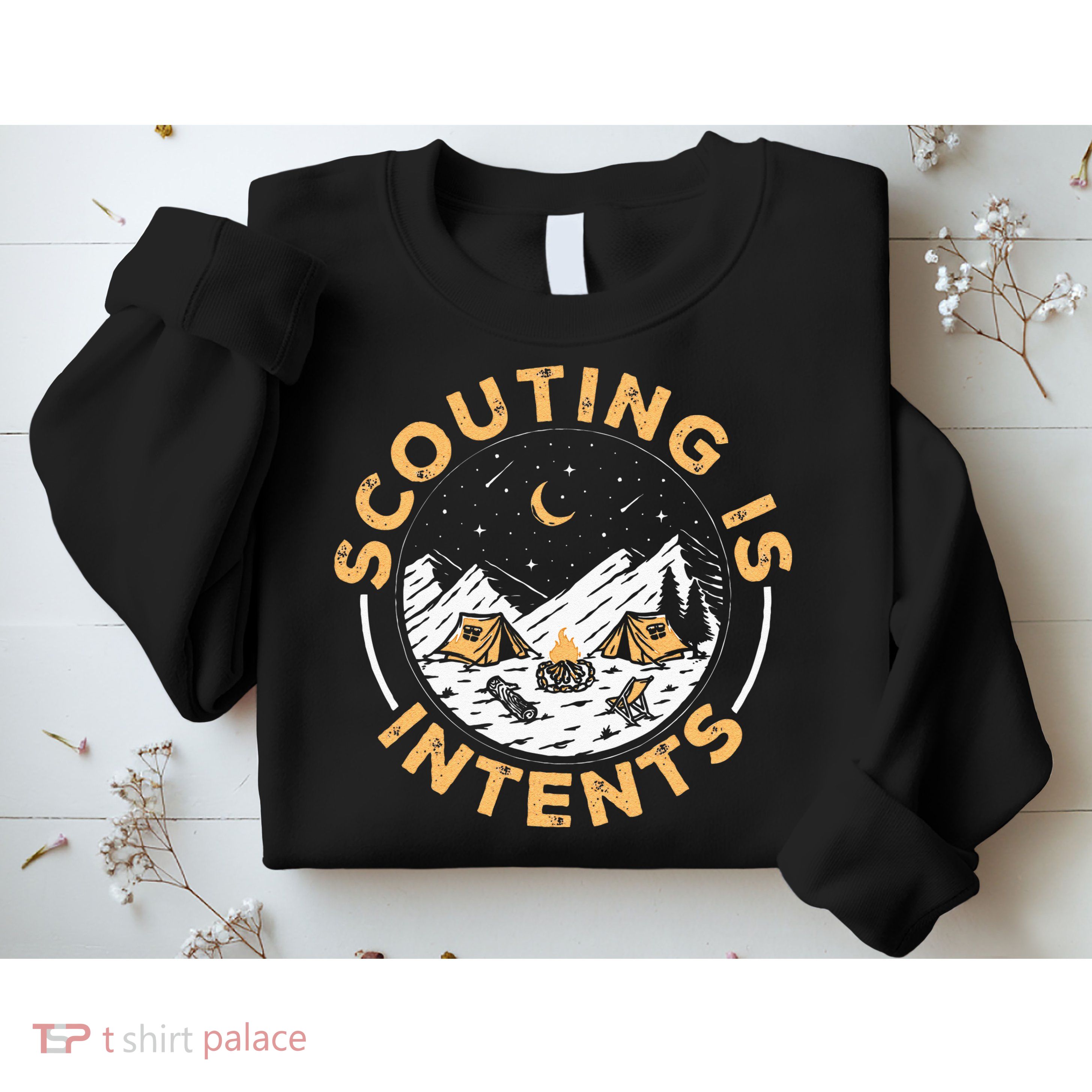 Scouting Is Intents Scout Funny Camping Sweatshirt