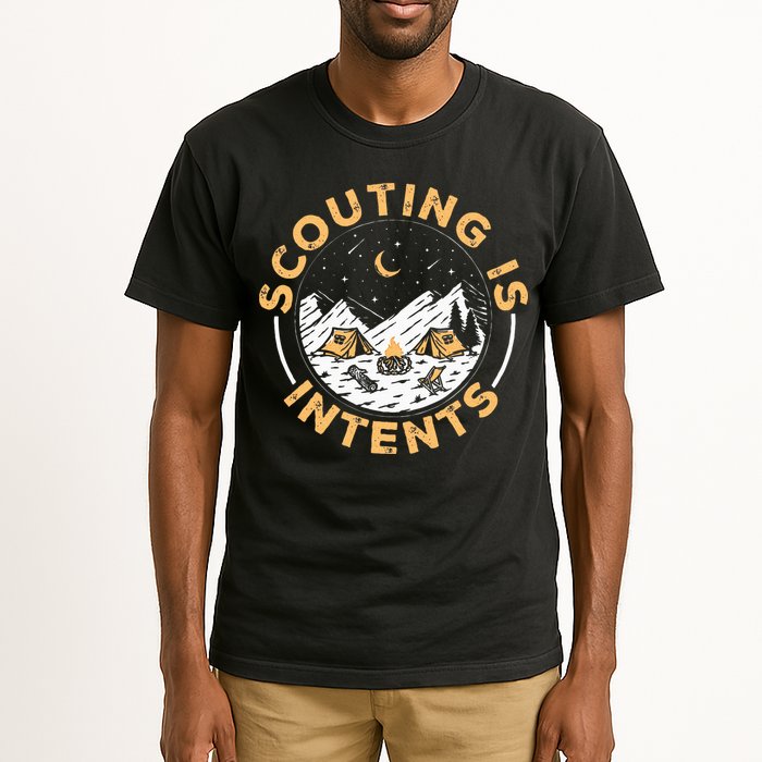 Scouting Is Intents Scout Funny Camping Tall T-Shirt