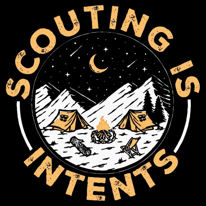 Scouting Is Intents Scout Funny Camping Tall T-Shirt