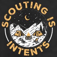 Scouting Is Intents Scout Funny Camping Hat