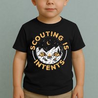 Scouting Is Intents Scout Funny Camping Toddler T-Shirt