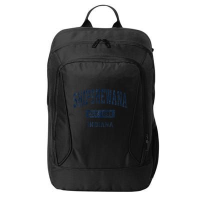 Shipshewana Indiana In Vintage Established City Backpack