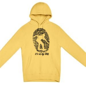 Skateboarding ItS In My Dna Gift For Skaters Gift Premium Pullover Hoodie