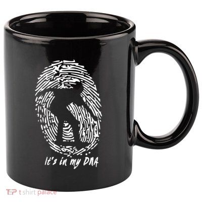 Skateboarding ItS In My Dna Gift For Skaters Gift 11oz C Handle Ceramic Mug