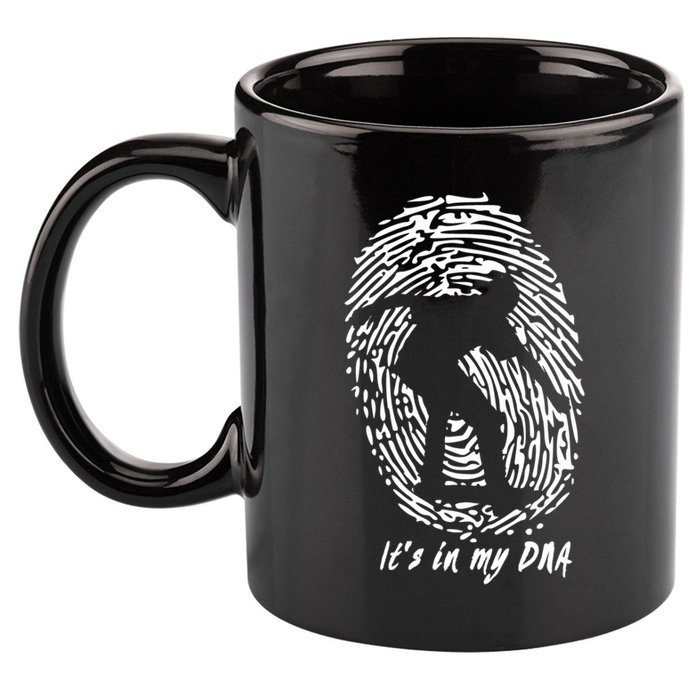 Skateboarding ItS In My Dna Gift For Skaters Gift 11oz C Handle Ceramic Mug