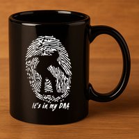 Skateboarding ItS In My Dna Gift For Skaters Gift 11oz C Handle Ceramic Mug