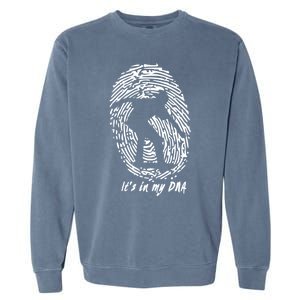 Skateboarding ItS In My Dna Gift For Skaters Gift Garment-Dyed Sweatshirt