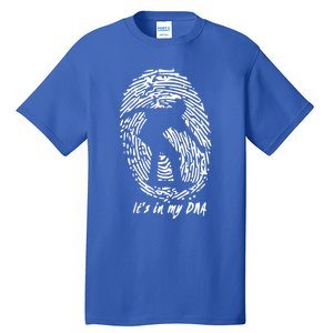 Skateboarding ItS In My Dna Gift For Skaters Gift Tall T-Shirt